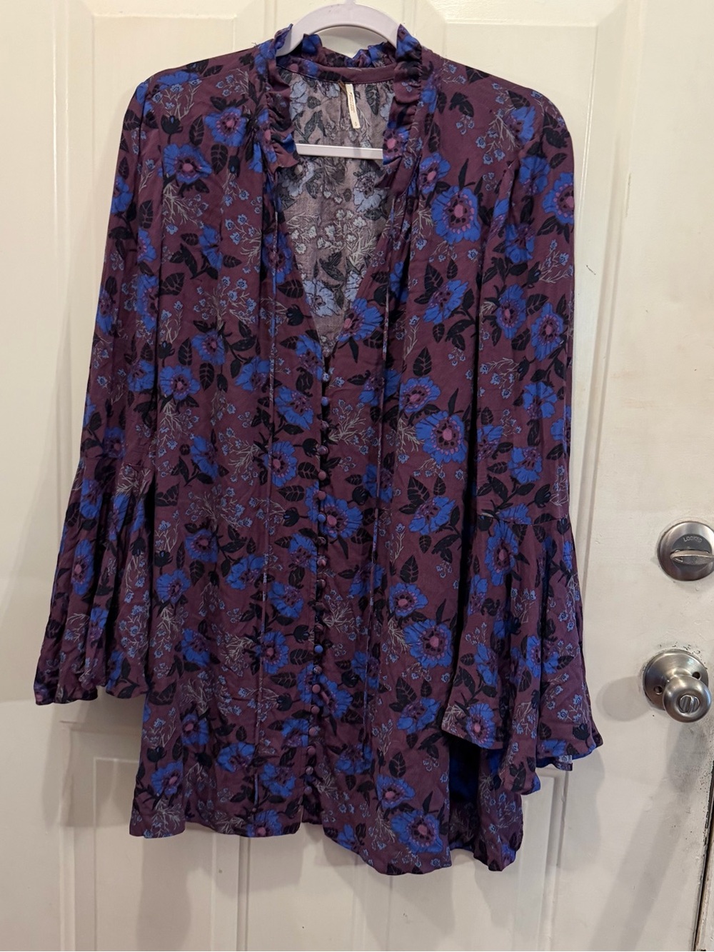 Free People Magic Mystery Tunic Mini Dress Size s/m Perfect Pumpkin Patch Dress